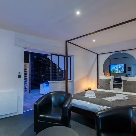 Apartman Bayeuzen Le Baldaquin - Nuit Romantique Et Spa Privatif Bayeux